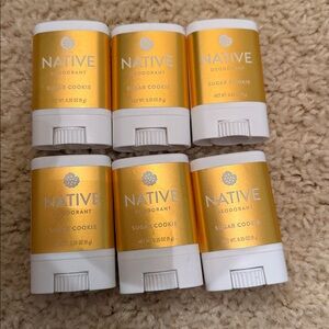 6 Native sugar cookie deodorants NEW